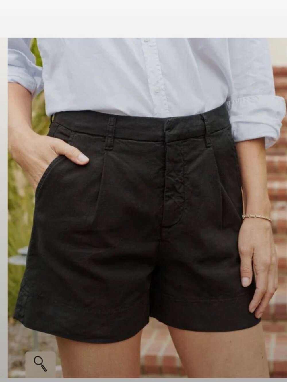 Black Frank & Eileen Waterford 4.5" Walking Shorts